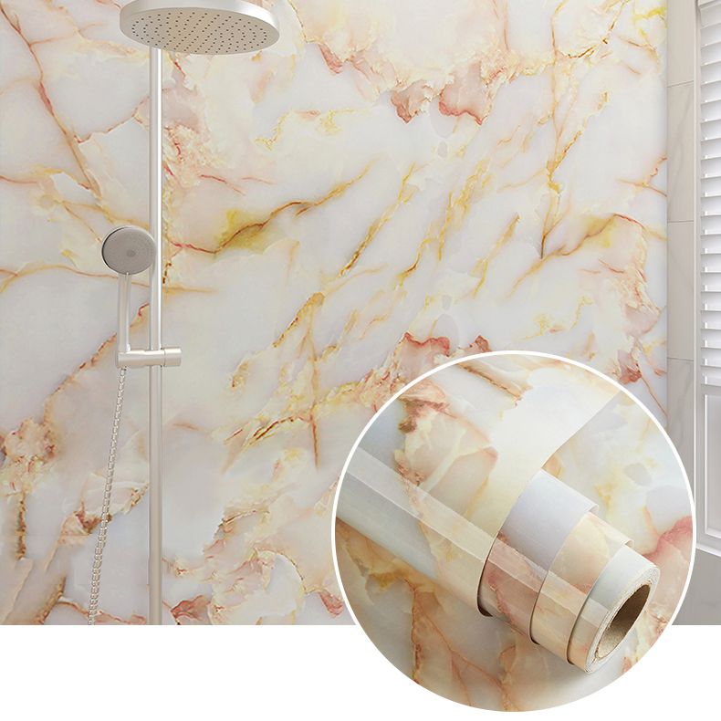 BowLift | Rectangular Marble Pattern Single Plate Waterproof Back Wall Tiles