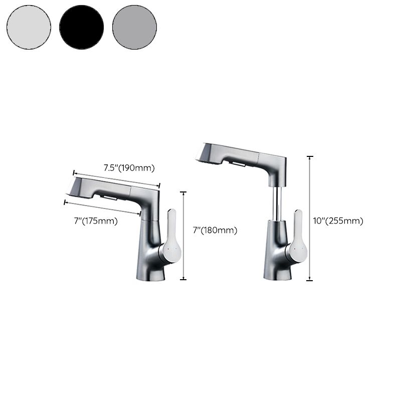 BowLift | Modern Faucet Solid Copper Centerset Bathroom Faucet