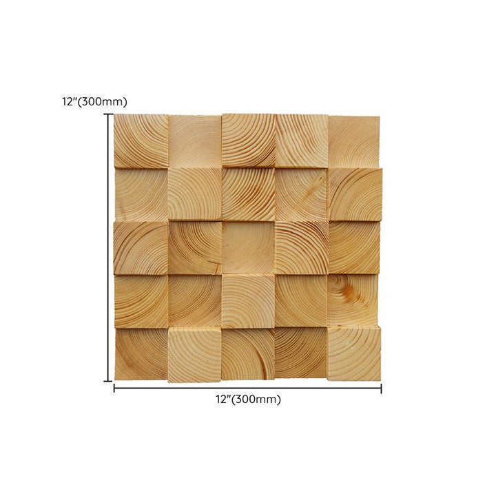 BowLift | Wood Mosaic Cladding Shiplap Glue Contemporary Interior Wall Cladding