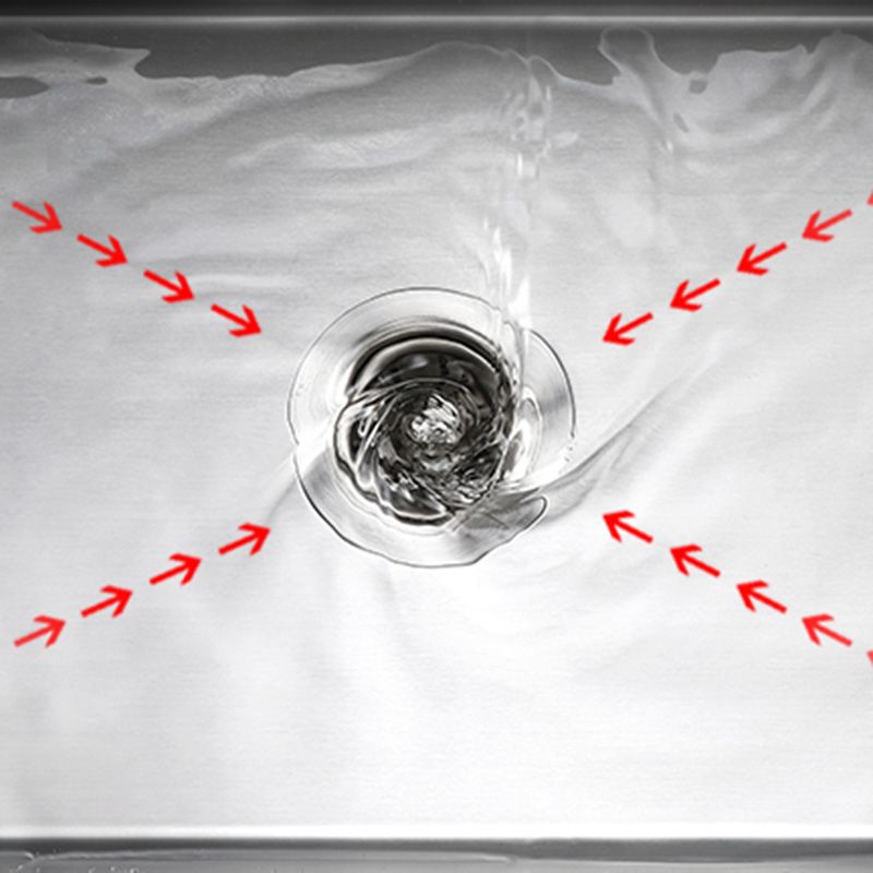 BowLift | Contemporary Style Kitchen Sink Stainless Steel Color Fast Built-In Sink