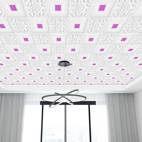 BowLift | Modern Tin Back Wall Covering Smooth Wall Ceiling XPE Cotton Set of 1