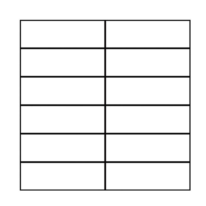 BowLift | Tile Stripping & Sticking Rectangle White Plastic Waterproof Tile Stripping & Sticking for Shower 10-Pack