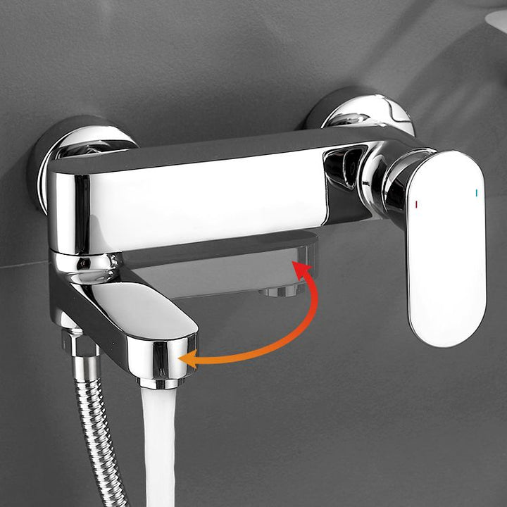 BowLift | Modern Wall-Mounted Bathtub Faucet Trim Metal Single-Lever Bathtub Faucet Trim