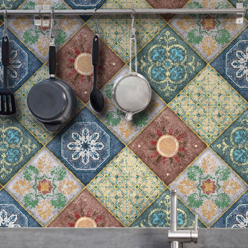 BowLift | Modern Multicolor Peel/Stick Back Wall Tile PVC Peel and Stick Back Wall Tile