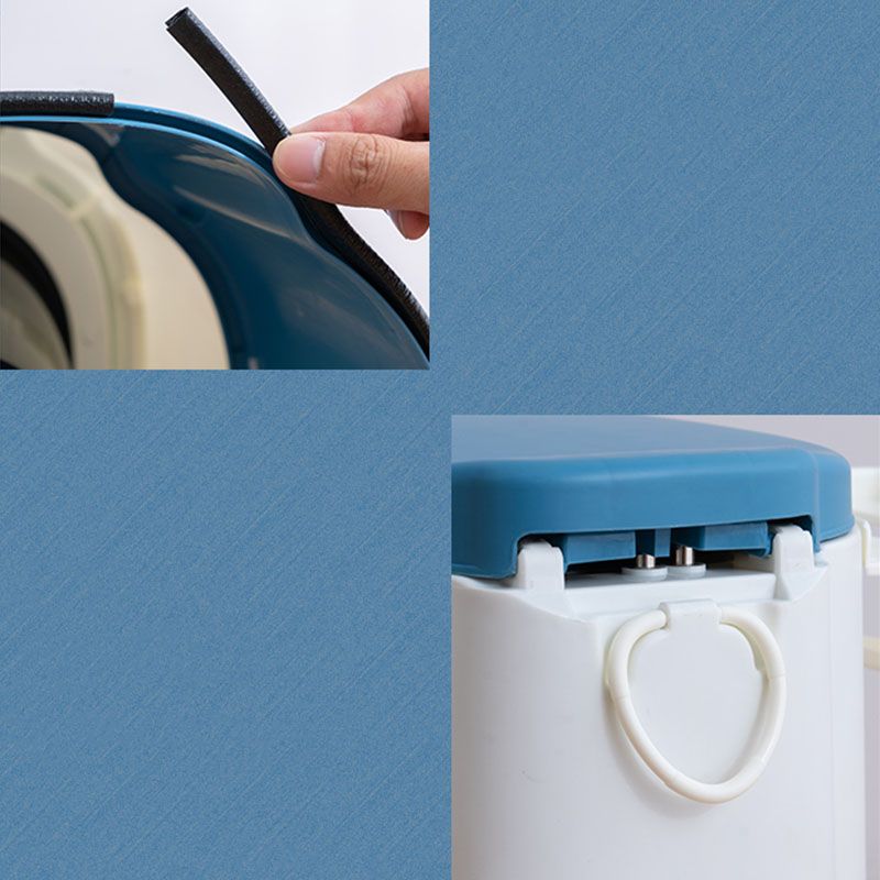 BowLift | Contemporary plastic floor-mounted toilet bowl with toilet seat for the bathroom