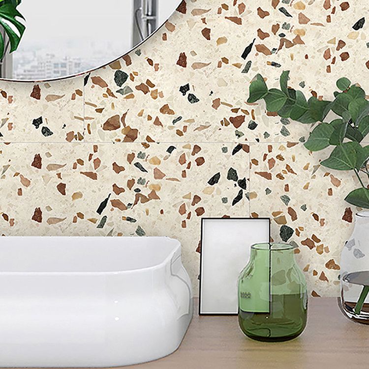 BowLift | Brown non-slip floor tile 30 cm x 60 cm brick effect single tile PVC