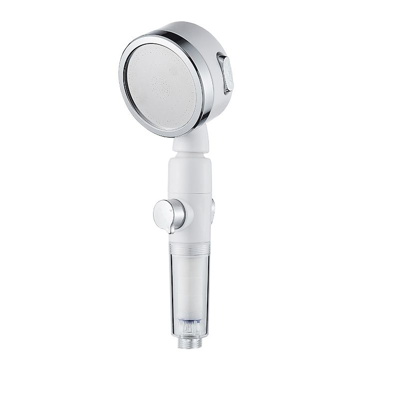 BowLift | Modern Handheld Showerhead Silver Round Standard Showerheads
