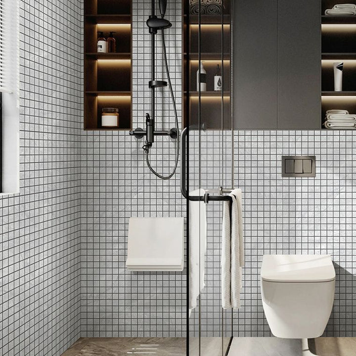 BowLift | Mosaic Tile Peel and Stick Tile PVC 3D Kitchen Backsplash Peel and Stick Wall Tile