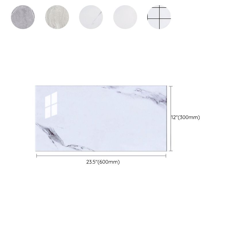 BowLift | Field tile wallpaper plastic waterproof peel and stick back wall with rectangular shape