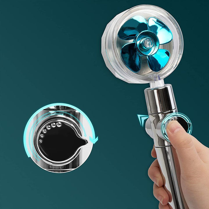 BowLift | Contemporary Handheld Supercharged Showerhead Round 3 Adjustment Spray Head