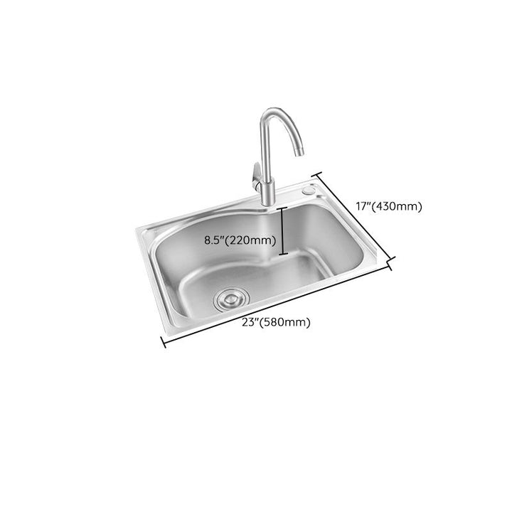 BowLift | Modern bar prep mirror stainless steel with faucet workstation strip