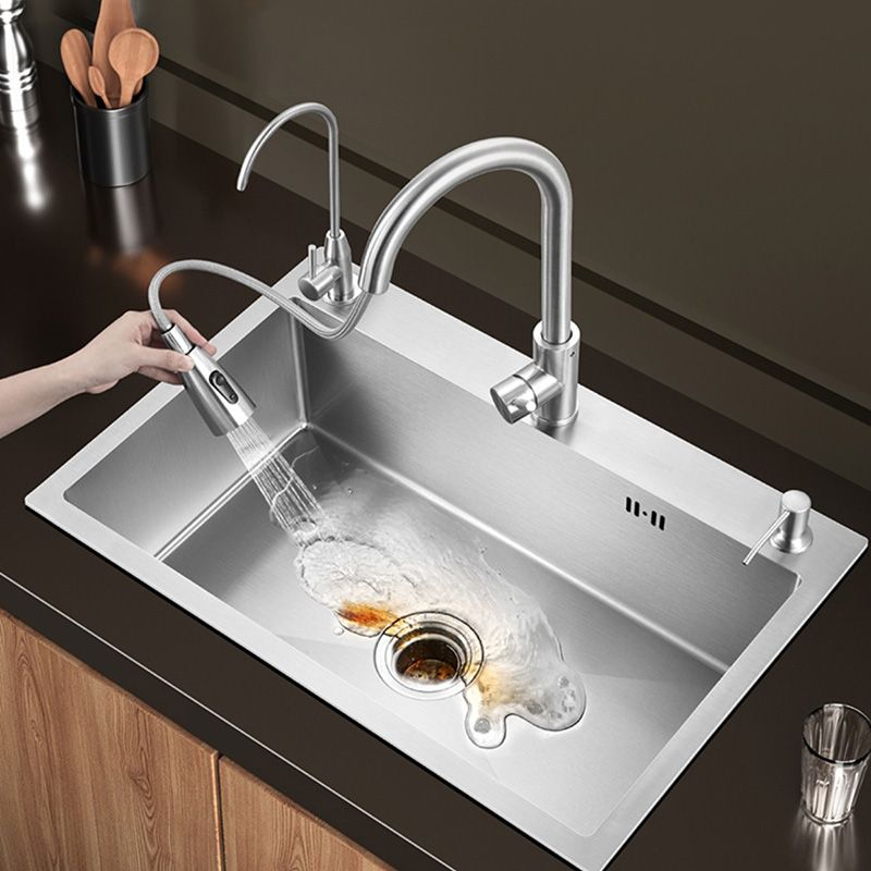 BowLift | Contemporary Style Kitchen Sink Stainless Steel Colorfast Built-in Sink