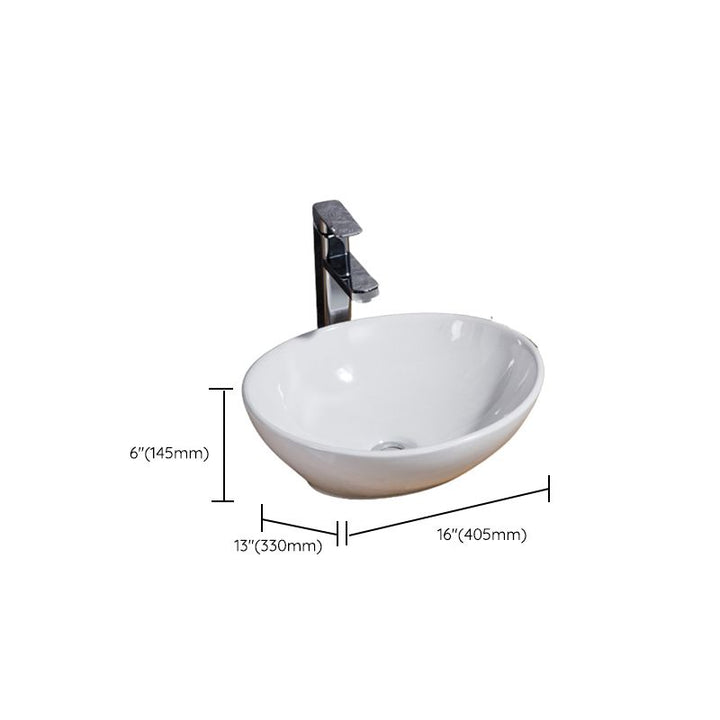 BowLift | Modern Sink Solid Color Porcelain Sink