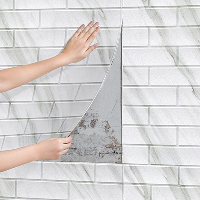 BowLift | Industrial Wall Panel, 3D Brick Bathroom Wall Panels Set of 2