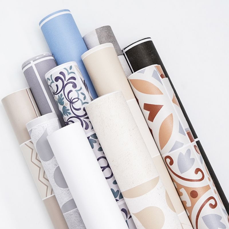 BowLift | Bathroom Square PVC Flooring 24" x 118" x 4mm Peel and Stick Vinyl Flooring