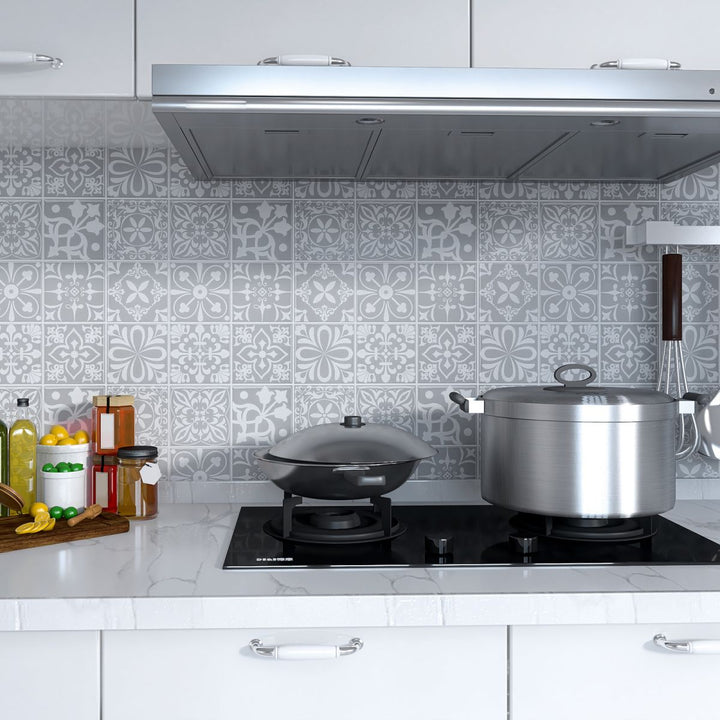 BowLift | Contemporary Peel & Stick Field Tile Plastic Mosaic Tiles Wallpaper