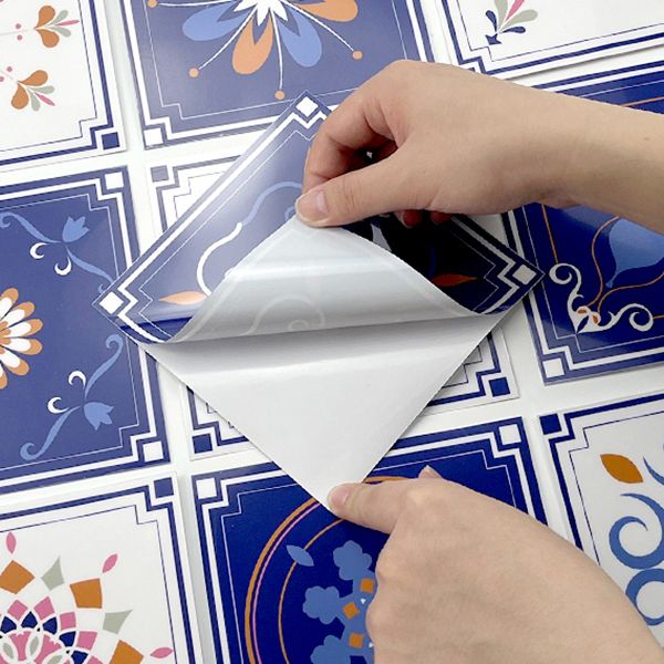 BowLift | Square Peel & Stick Mosaic Tile PVC Waterproof Mosaic Tile Wallpaper