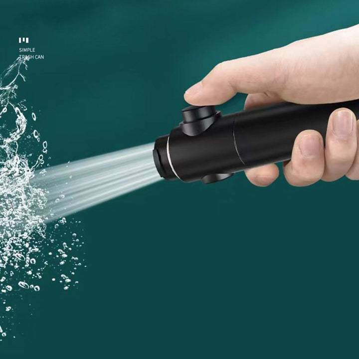 BowLift | Round Handheld Showerhead Plastic Adjustable Spray Pattern Showerhead for Home