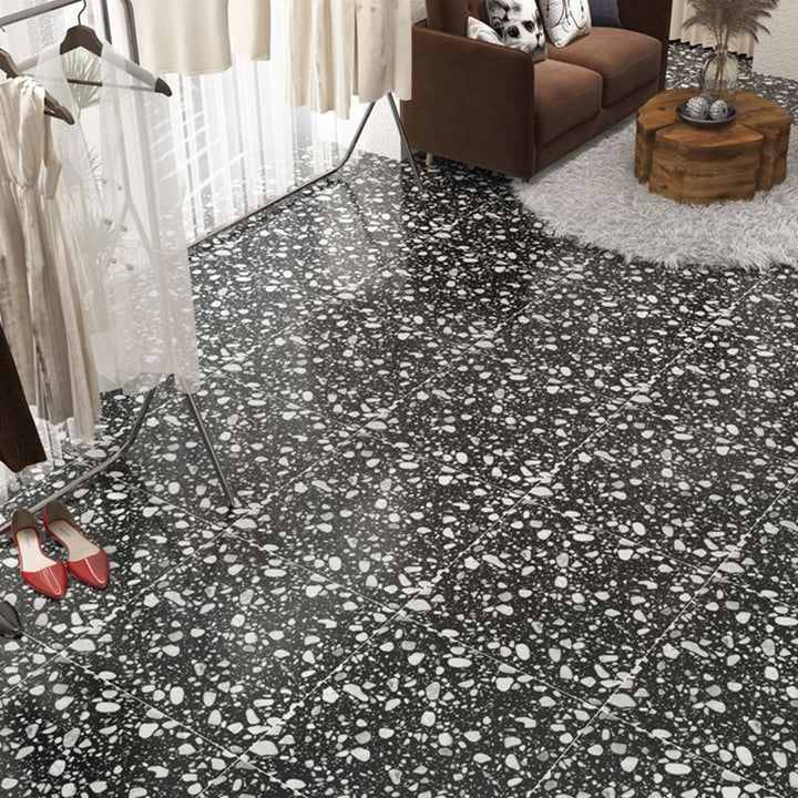 BowLift | Waterproof Plastic Floor Tile Look Square Edge Floor Tile