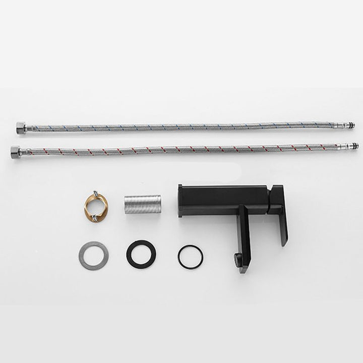 BowLift | Single Hole Faucet 6.69" H Modern Low Arc Bathroom Faucet