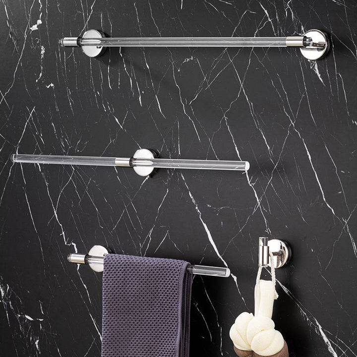 BowLift | Modern Bathroom Accessories Set Towel Rack Silver/Gold/Black Bathroom Accessories