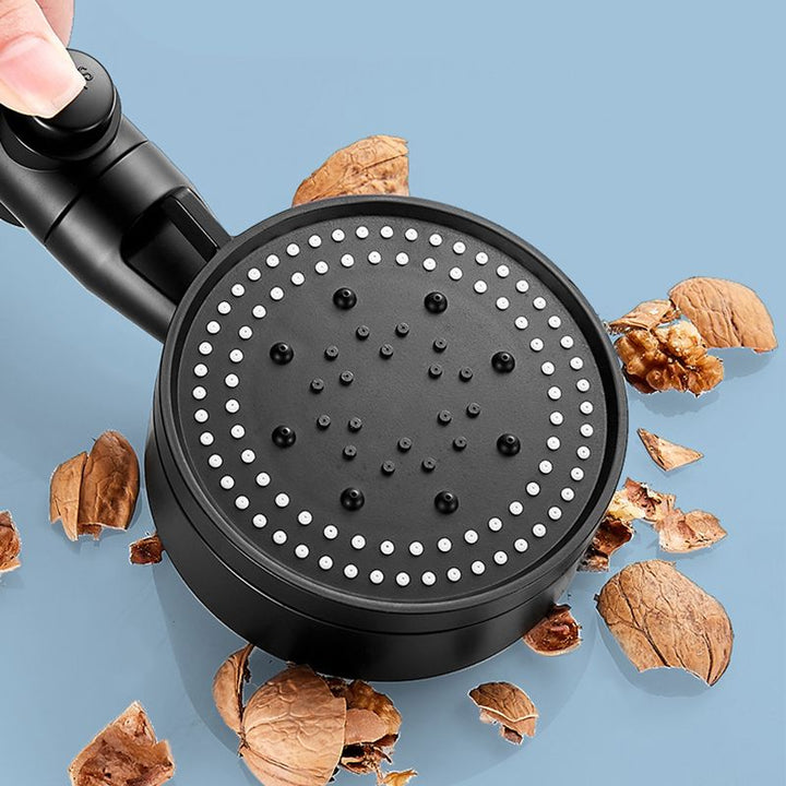 BowLift | Modern Handheld Round Plastic Self-Cleaning Shower Head