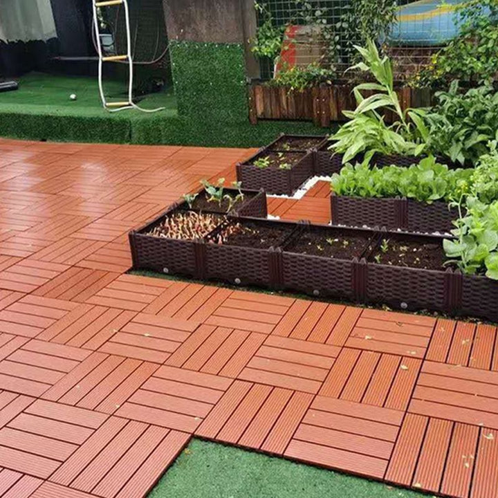 BowLift | Traditional Floor Tiles Simple Waterproof Click-Lock Wood Flooring Tiles