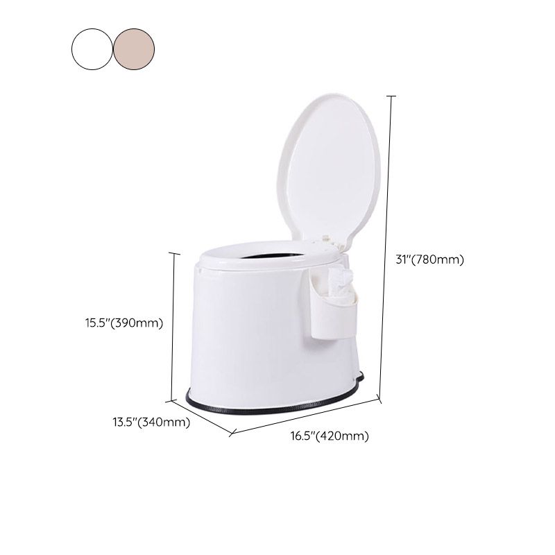 BowLift | Modern Plastic Floor-Standing Toilet with Soft Close Seat for the Bathroom