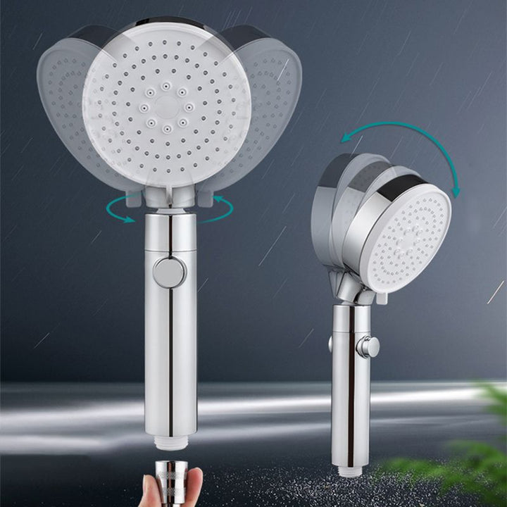 BowLift | 3 Spray Showerhead Adjustable Spray Pattern Swivel Hand Showerhead
