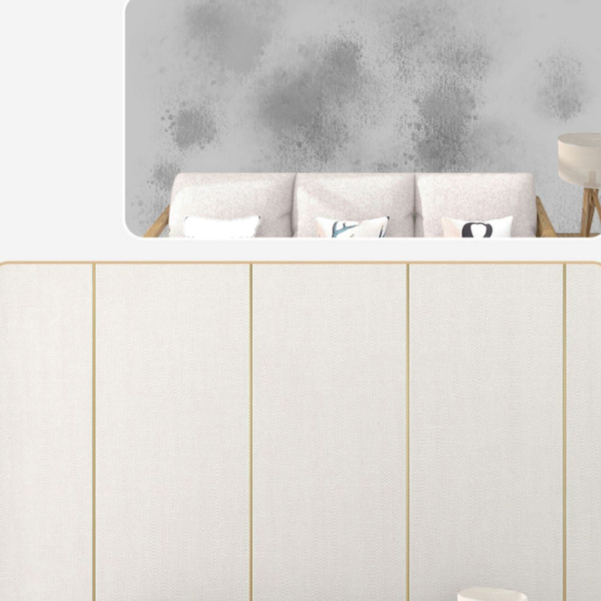 BowLift | Contemporary splash guard panels for peeling and applying Waterproof wall cladding