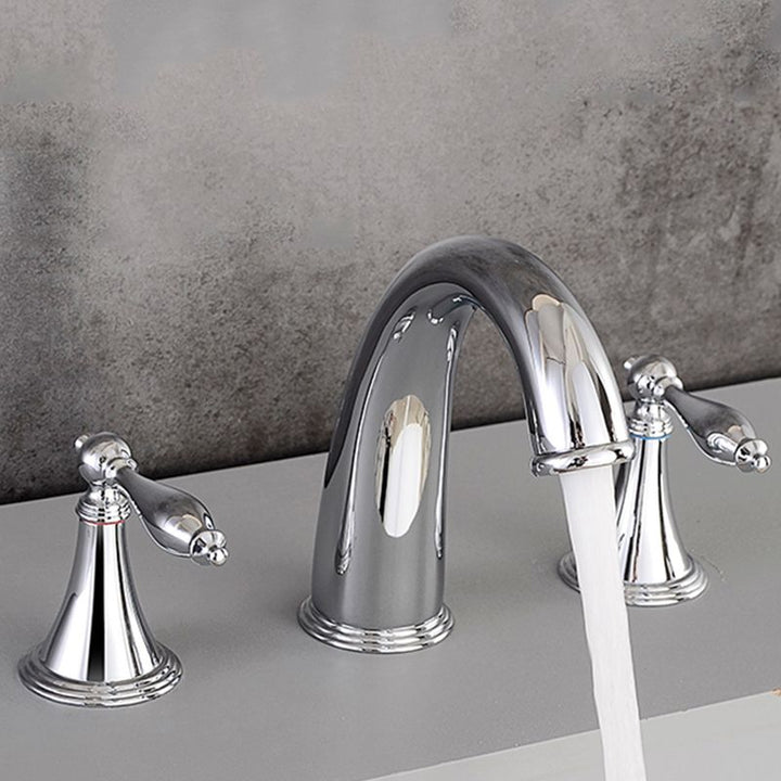 BowLift | Traditional Style Roman Tub Faucet Copper Wall Mounted Roman Tub Faucet