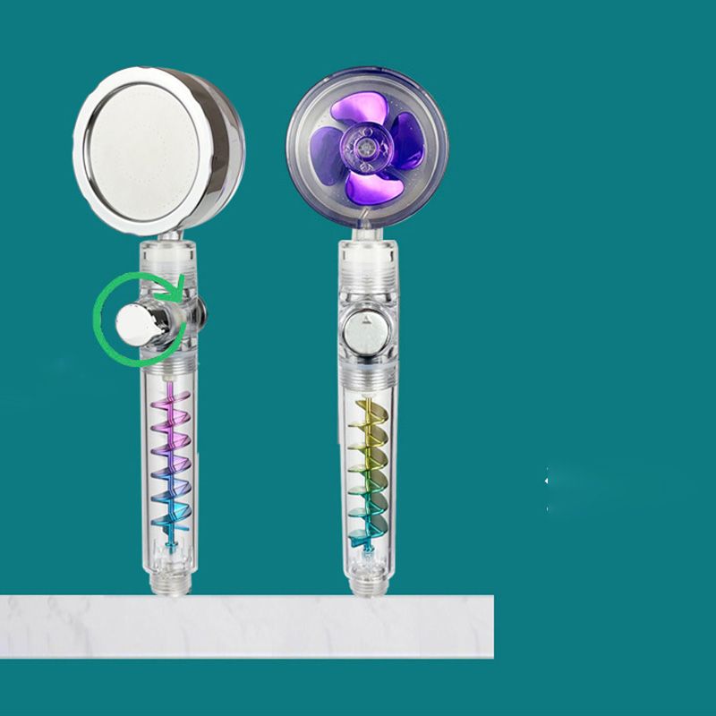 BowLift | Modern showerhead bathroom hand shower made of plastic with adjustable water flow