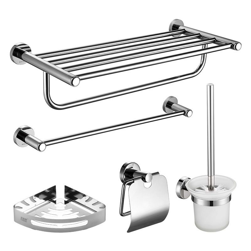 BowLift | Modern Bathroom Accessories Bathroom Shelf Towel Bar Stainless Steel Bathroom Accessory Set
