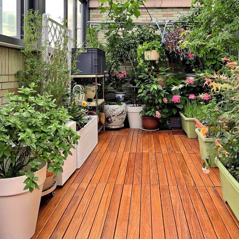 BowLift | Basic Wood Tiles Composite Pavers Tiles for Outdoor Patio