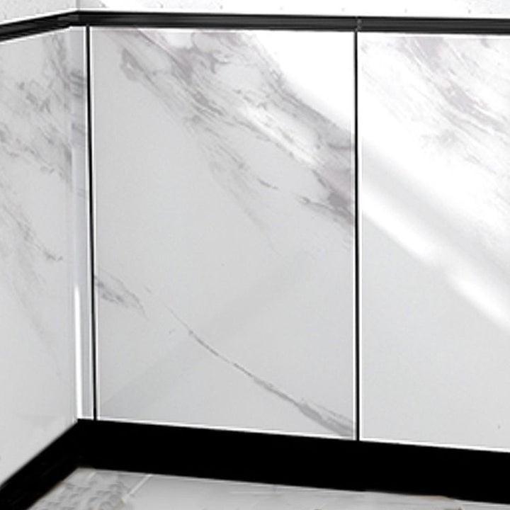 BowLift | Modern Peel-and-Stick Wall Tile PVC Wallpaper for Kitchen and Bathroom