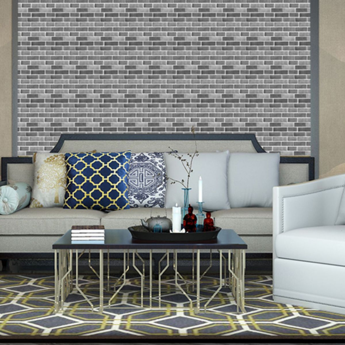 BowLift | 3D Wall cladding PVC waterproof wall cladding for the living room