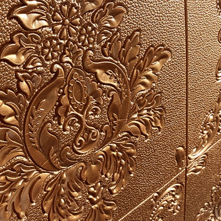 BowLift | Glam Style Foam Wall Panel Living Room 3D Embossed Waterproof Wall Panel