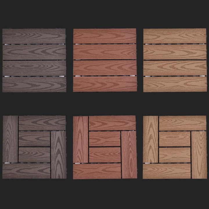BowLift | Modern plastic wood laminate deck outdoors, mold-resistant laminate