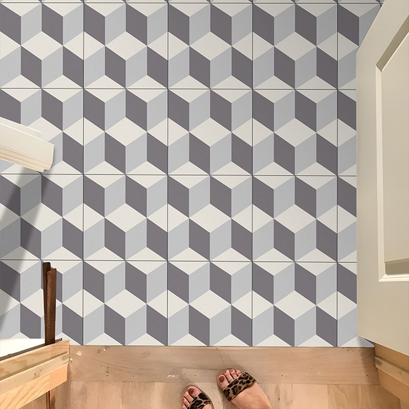 BowLift | Square Interior Vinyl Flooring Peel and Stick 3D Print Vinyl Flooring