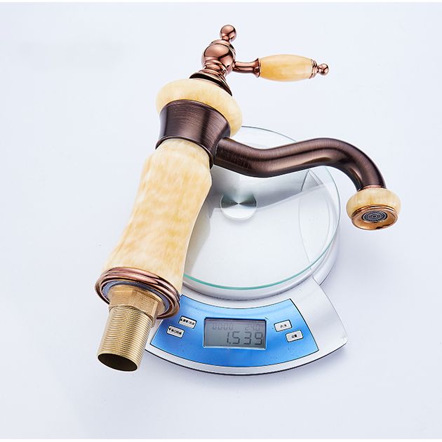 BowLift | Luxury Ship Basin Faucet Lever Handle Round Ship Basin Bathroom Faucet