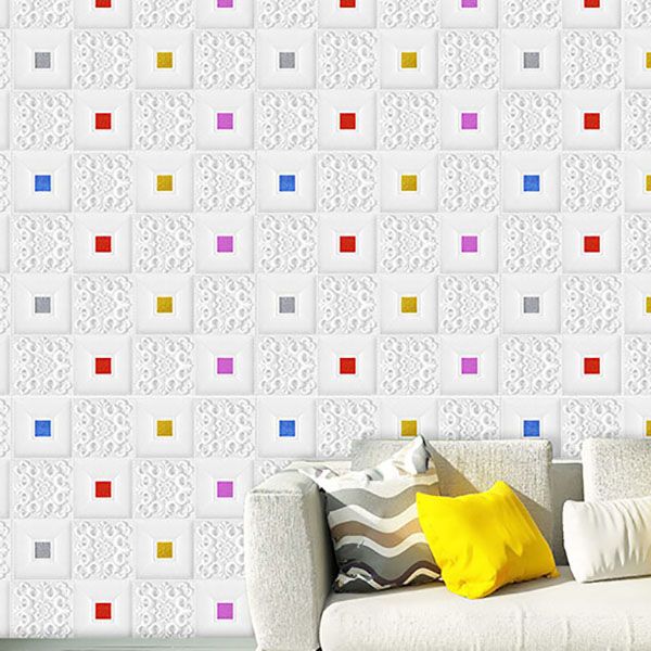 BowLift | Modern Tin Back Wall Covering Smooth Wall Ceiling XPE Cotton Set of 1