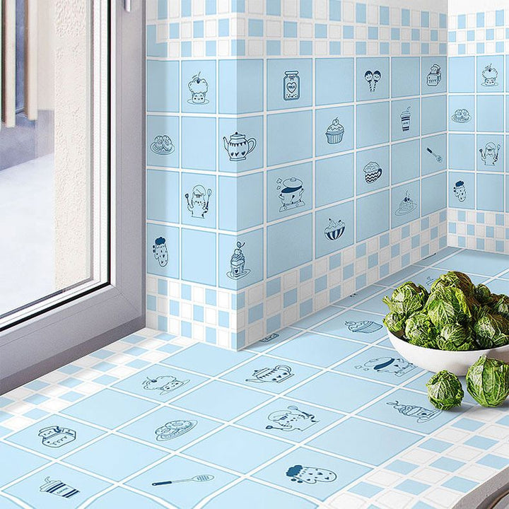 BowLift | Modern Peel-and-Stick Backsplash Tiles PVC Rectangular Wallpaper for Fireplace Surround