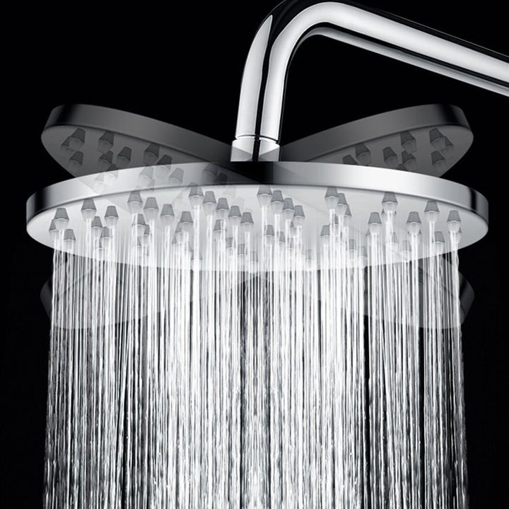 BowLift | Metal Shower Head Combo Contemporary Round Fixed Shower Head for the Bathroom