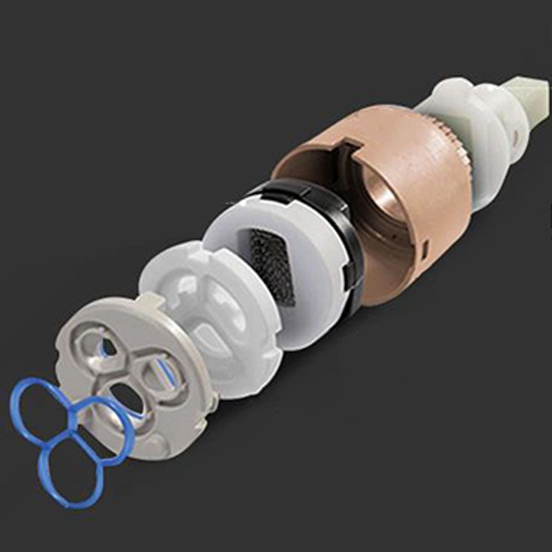 BowLift | Contemporary Style Faucets Widespread Lever Handles Faucets for Bathroom