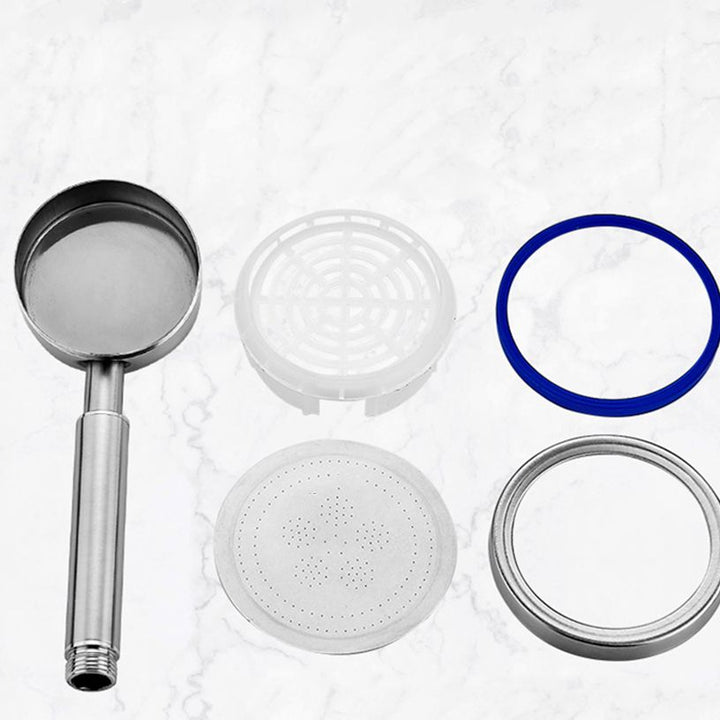 BowLift | Round Hand Shower Water-Saving Shower Head Made of Stainless Steel