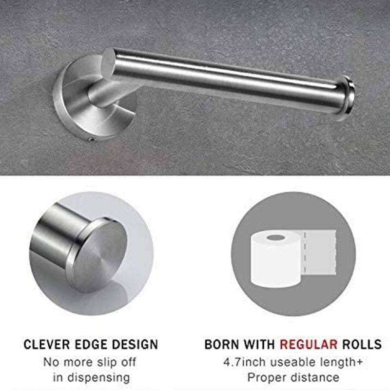 BowLift | Traditional 2-piece bathroom hardware set towel ring/paper holder