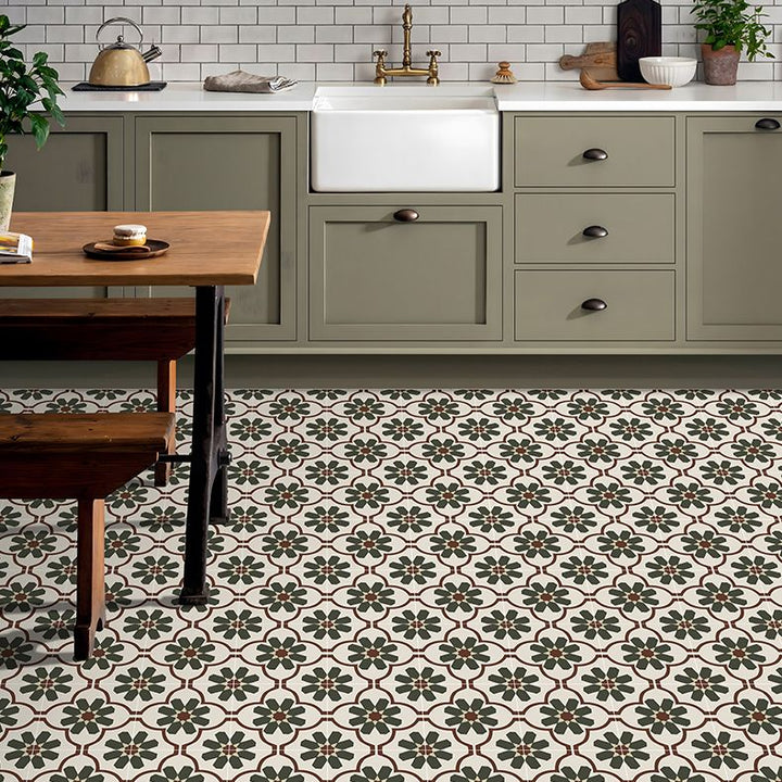 BowLift | Single Tile Wallpaper Square PVC Peel & Stick Field Tile with Waterproof