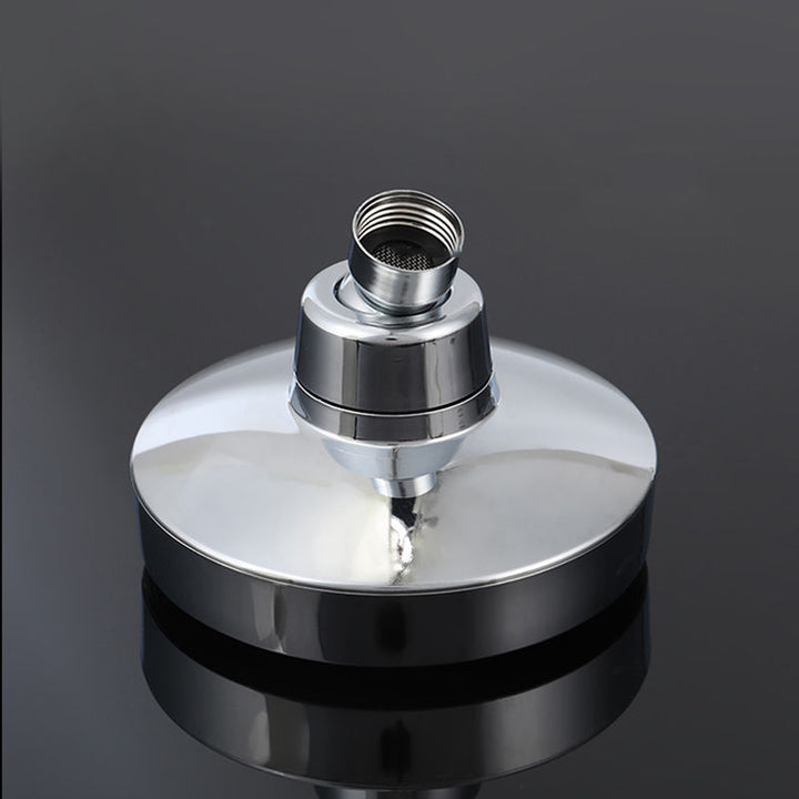 BowLift | Round Fixed Shower Head Traditional Style Metal 5-Inch Fixed Shower Head