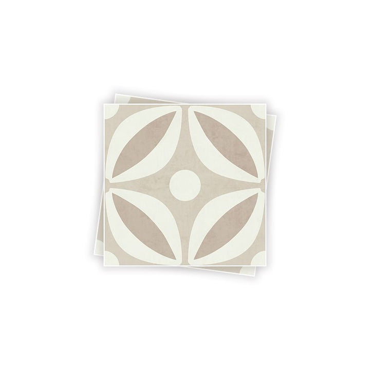 BowLift | Square Stain-Resistant Peel & Stick Tile with Pattern Single Tile for Splash Wall