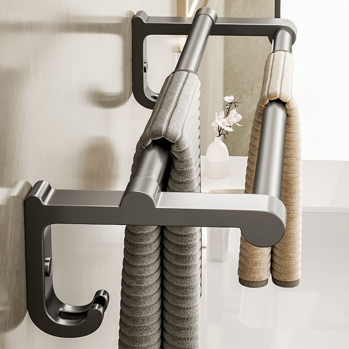 BowLift | Modern Bathroom Accessories Set Adhesive Mount Bathroom Accessories Set